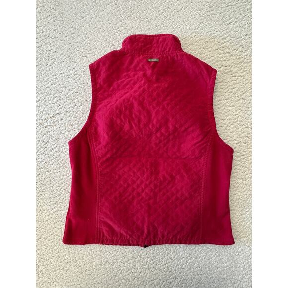 Columbia Womens Quilted Full Zip Fleece Vest Medium - Picture 6 of 6
